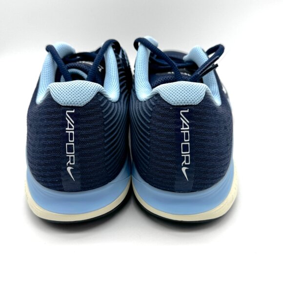 Nike Mens Zoom Vapor 12 Tennis Hard Court Navy Blue Shoes Sz 11 New FV5552-402 - Picture 5 of 12